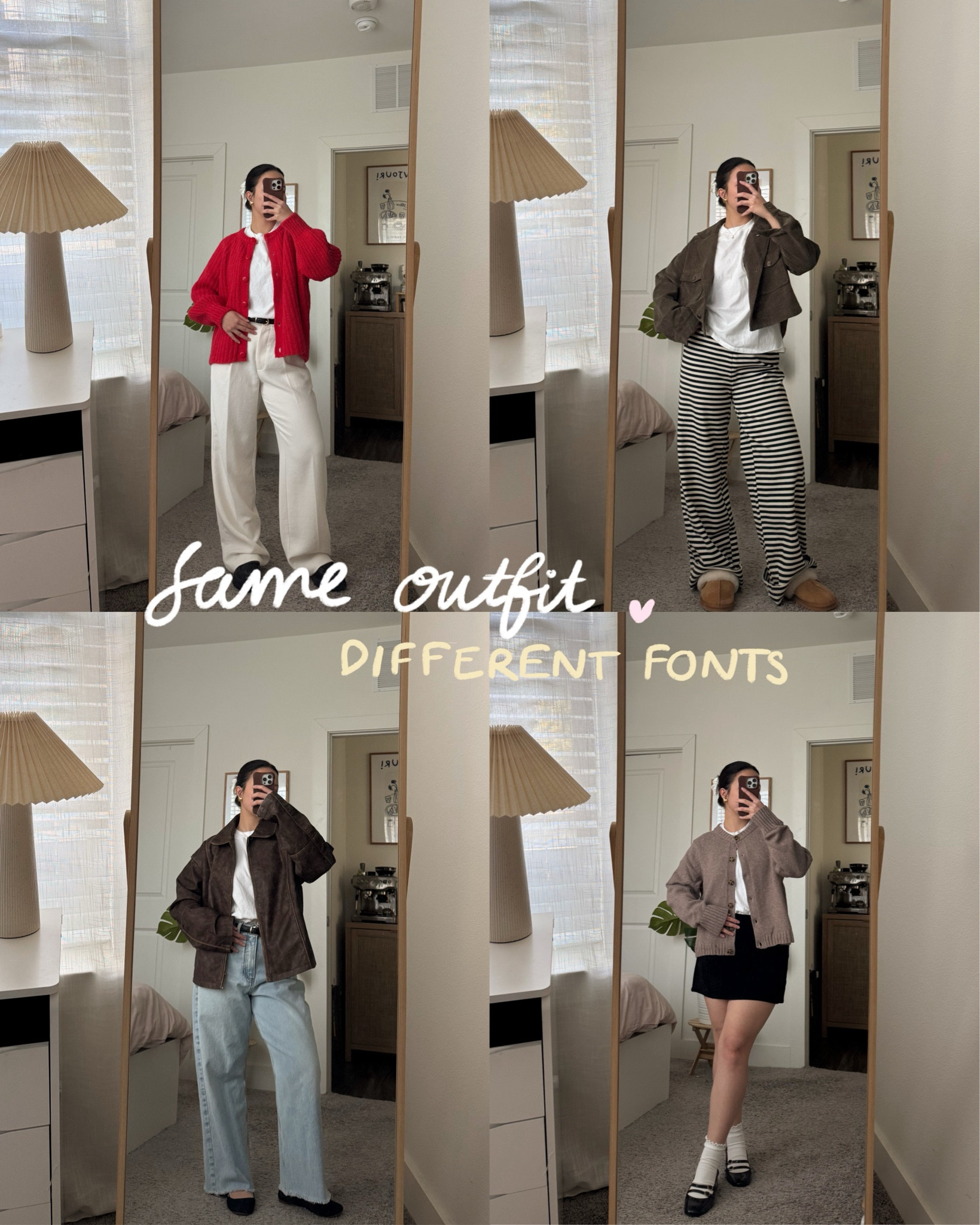 my favorite outfit combos when i don’t know what to wear 🤍

🏷️ basic outfit, easy everyday outfit, easy style, casual outfit, casual style, everyday style, casual outfit ideas

#LTKStyleTip