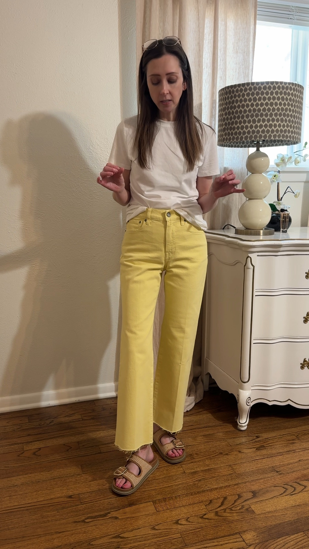 🧈🧈🧈
**PLEASE READ B/F PURCHASE**
It's been brought to my attention that my jeans have a raw hem & those pictured on the website have a finished hem. I called customer service and they're only able to see a website description (just like us). The agent I spoke w/ did escalate the issue, so perhaps an update will be made soon. I’ll keep an eye out on the site & share if I see any changes.
I did see a review w/ a pic & her jeans also had a raw hem.

#LTKSeasonal #LTKOver40