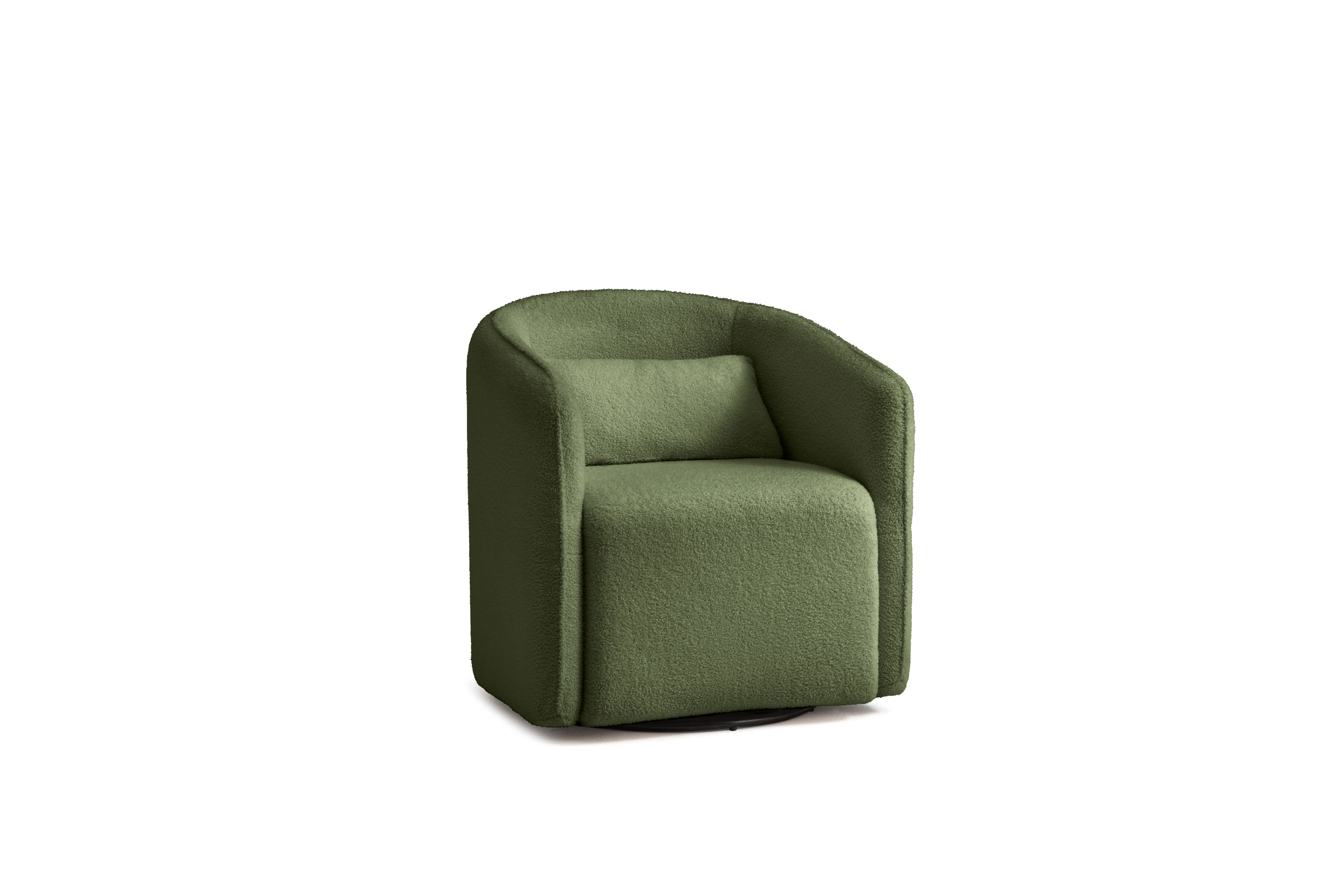 Swivel Accent Chair, Comfy Barrel Chairs With Storage, Small 360° Round Swivel Armchair | Wayfair North America