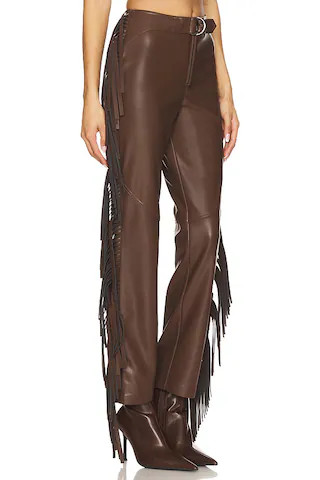 Favorite Iza Faux Leather Pant in Chocolate Brown

              
    
        
        
        ... | Revolve Clothing (Global)