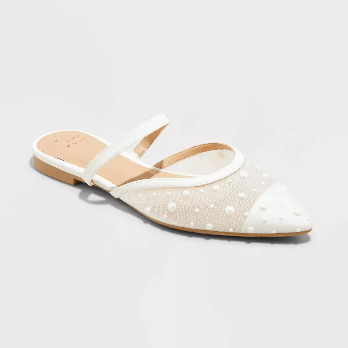 Women's Vienna Mesh Mule Flats - A New Day™ | Target