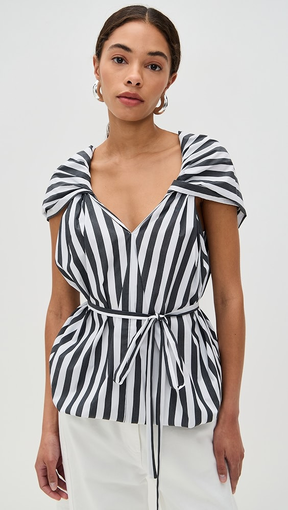 MEIMEIJ Sleeveless Top with Twisted Straps | Shopbop | Shopbop