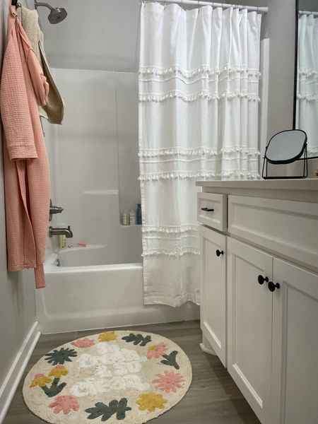 college bathroom decor / bathroom decor / boho shower curtain 

#LTKstyletip #LTKunder50 #LTKhome