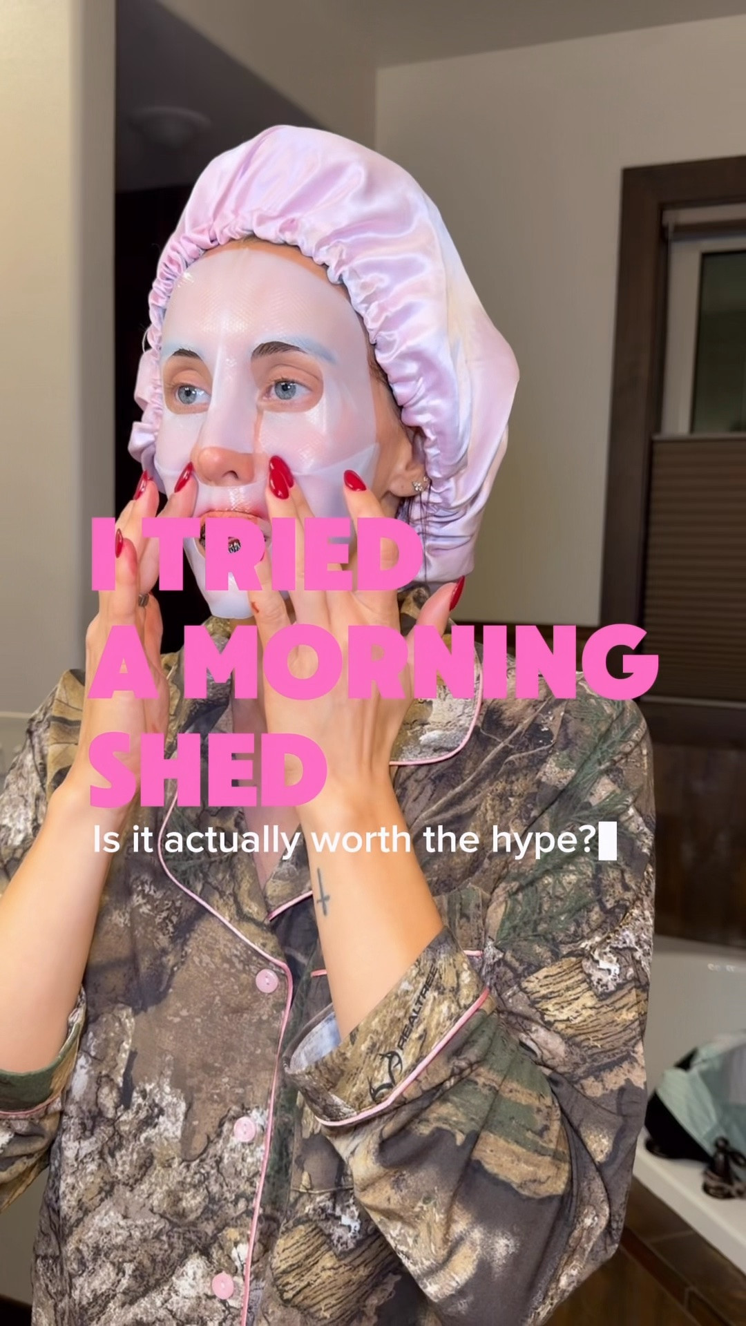 Turns out the secret to a low maintenance morning might be looking absolutely unhinged the night before 😂

Tried my first morning shed and I fear I get the hype. Consider this my newest high maintenance to be low maintenance experiment.

Now tell me — what am I missing for round two?! 👀

#MorningShed #HighMaintenanceToBeLowMaintenance #BeautyRoutine #BeautyTips #OvernightBeauty

#LTKselfcare #LTKmorningroutine #LTKBeauty