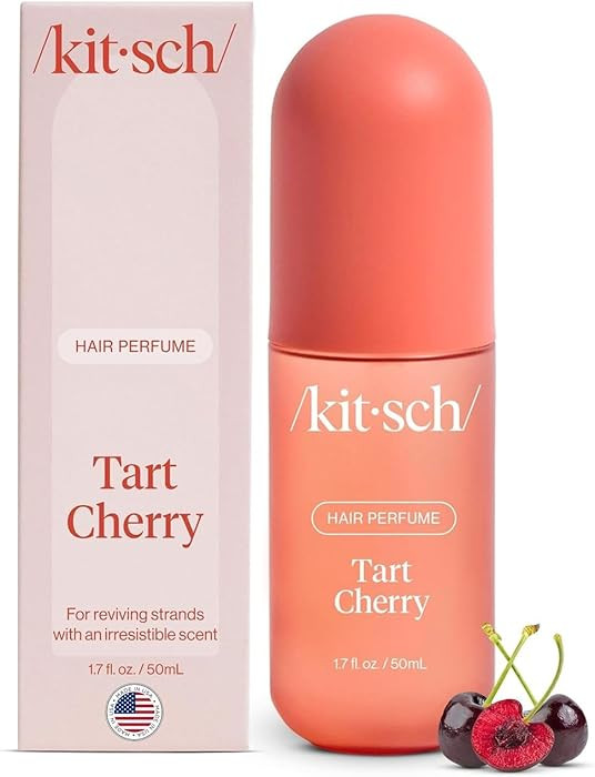 Kitsch Perfume para el cabello para mujer, color cereza agria, tecnología limpia, desodorizante ... | Amazon (US)