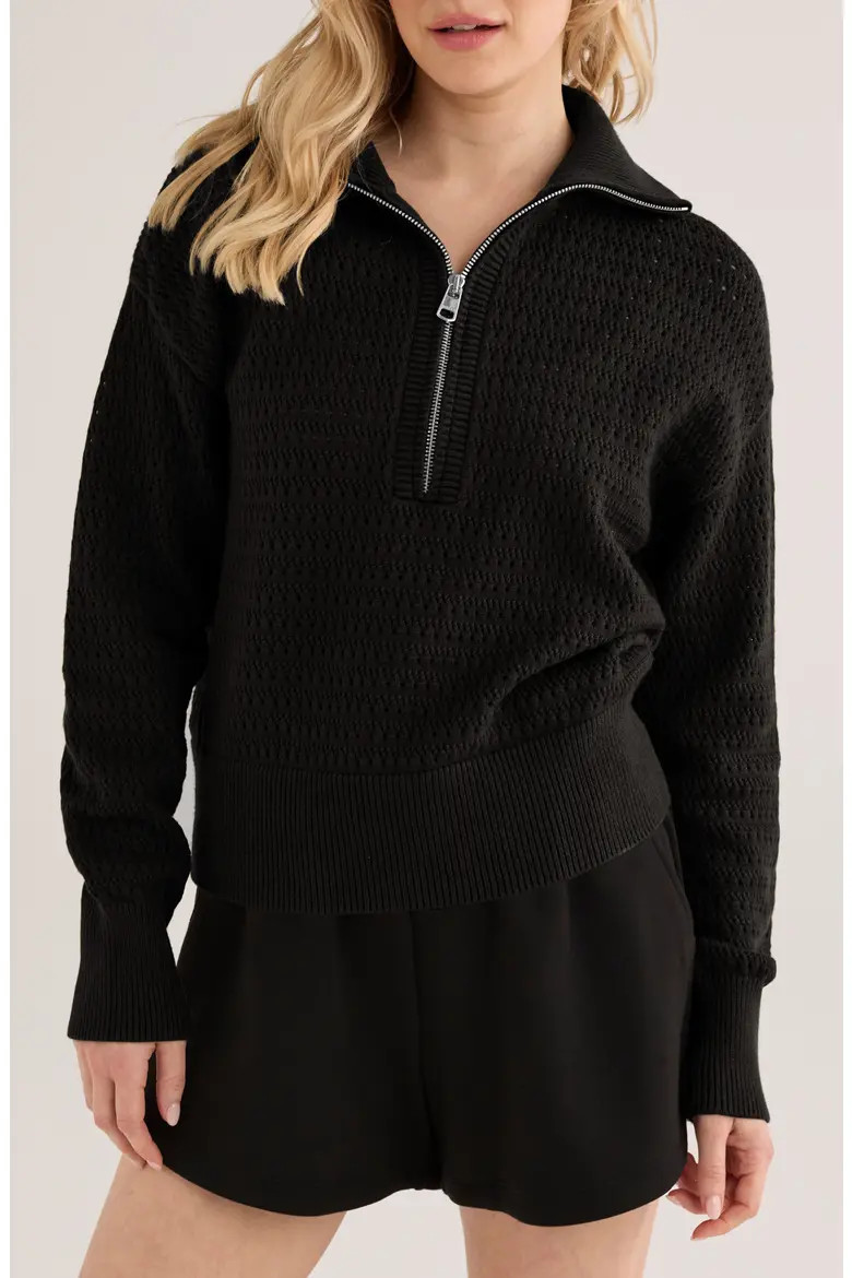 Darla Half Zip Sweater (Women) | Nordstrom | Nordstrom