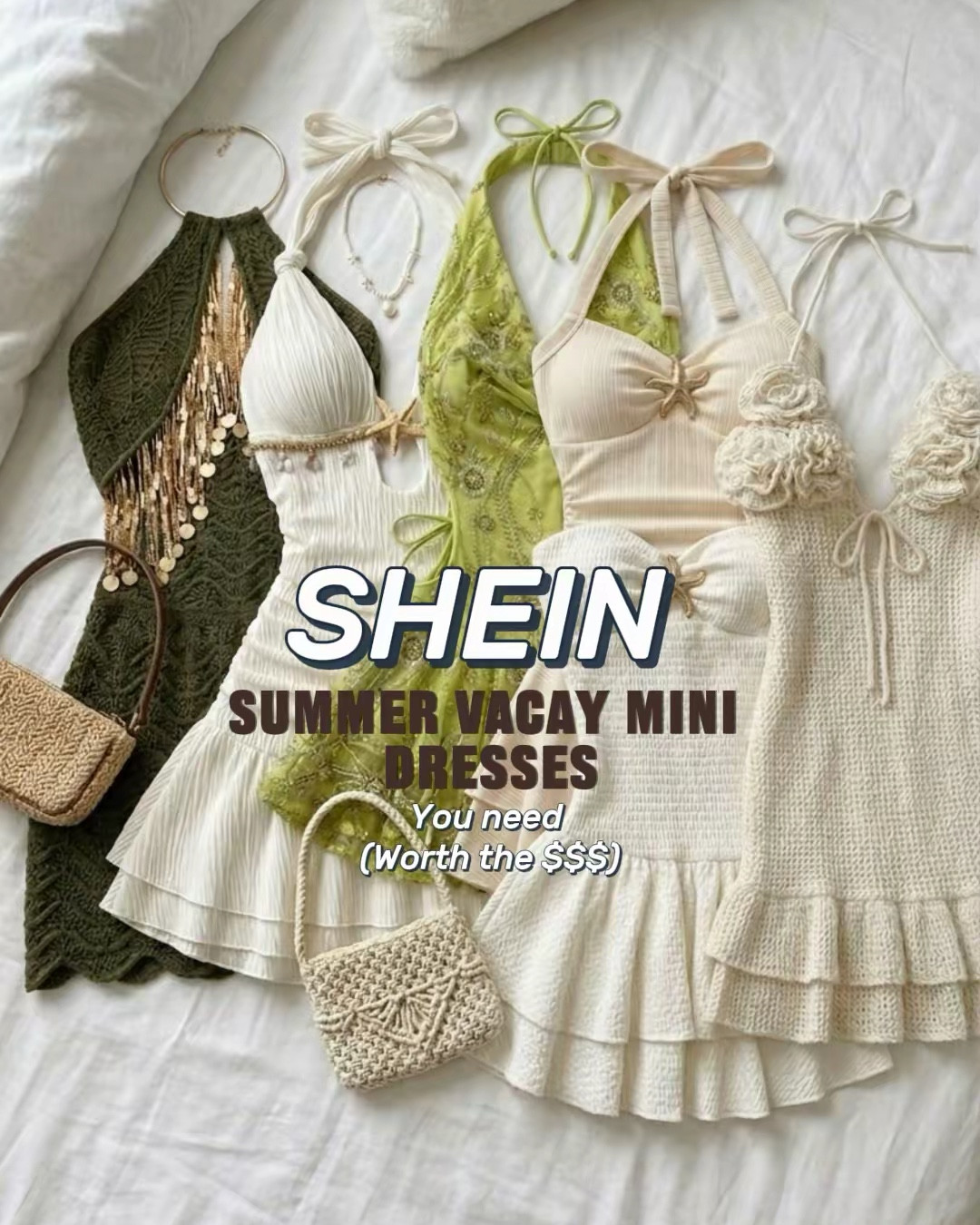 SHEIN summer vacay mini dresses✨