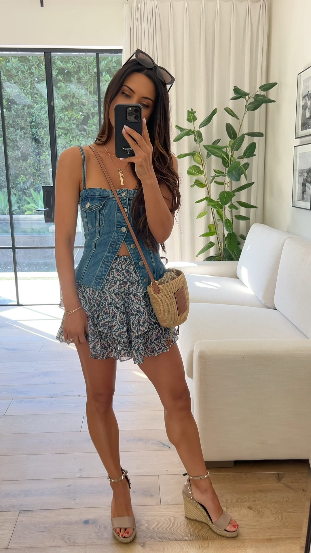 Wine tasting outfit in 95 degree heat! 

#LTKStyleTip #LTKOver40