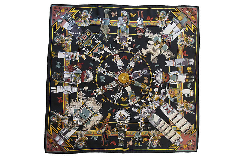 Hermès Kachinas Scarf - The Emporium Ltd. | One Kings Lane