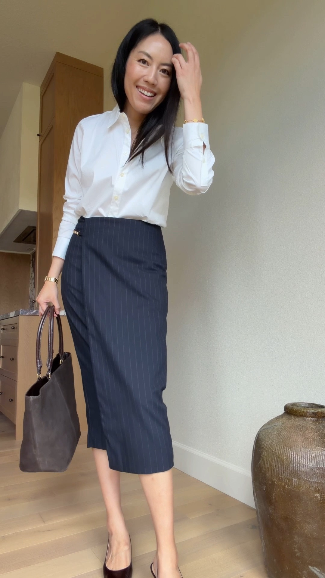 Work outfit ideas I keep coming back to 💗 Love this new collection!! Im wearing a 2 in the skirts, a 4 in the trousers and a 4 in the blazers.

#LTKootd #LTKWorkwear #LTKgrwm