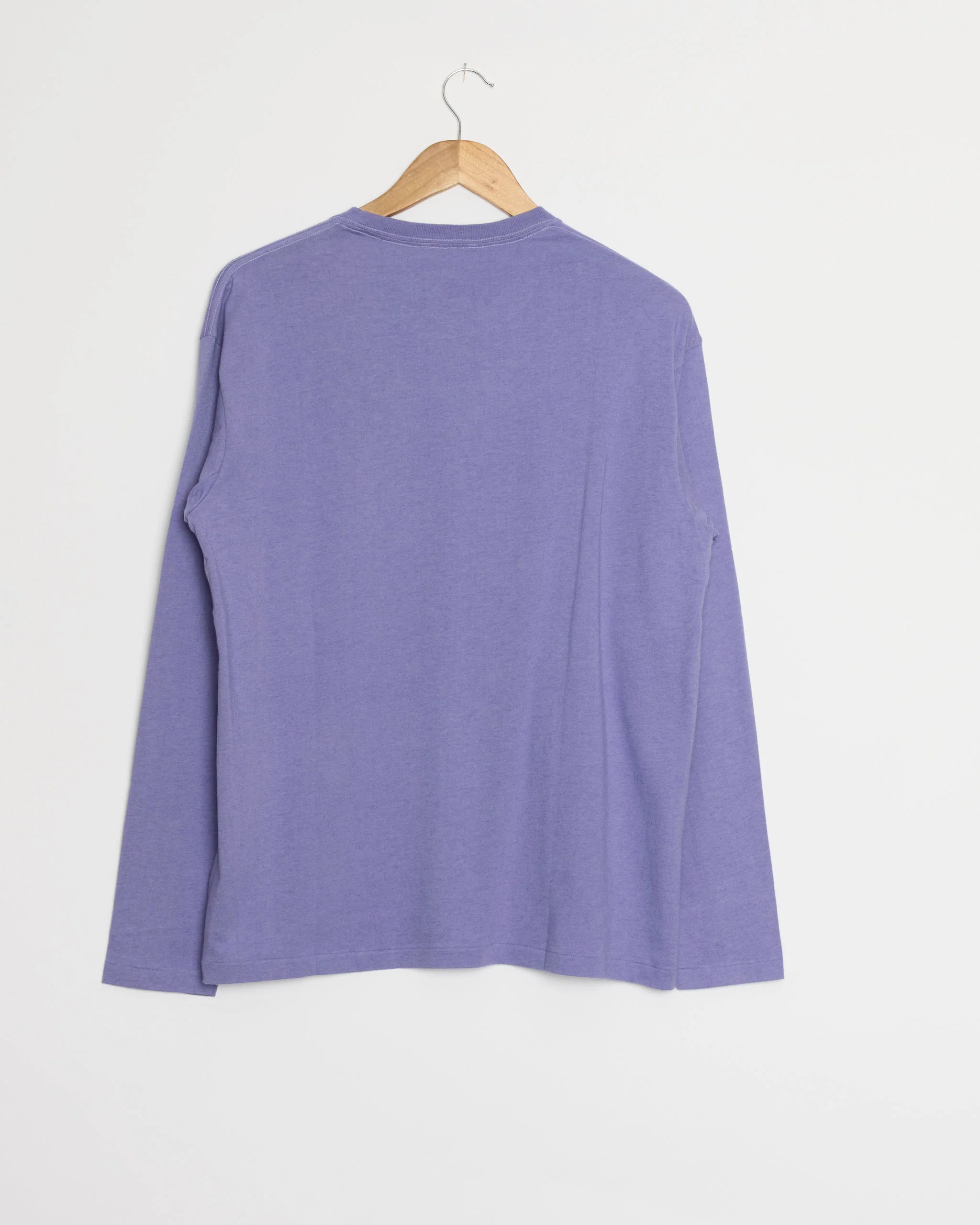 Brushed Cotton Jersey Tee in Light Purple | Shop.app