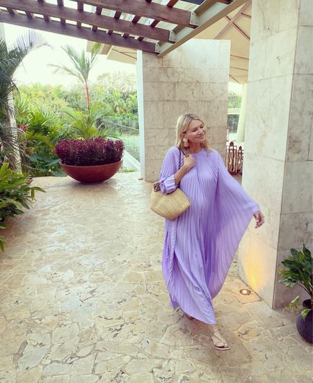 this $70 caftan comes in a rainbow of colors and might be my favorite find of all time 💜 #caftan #resortwear #vacationstyle

#LTKstyletip #LTKMostLoved #LTKfindsunder100