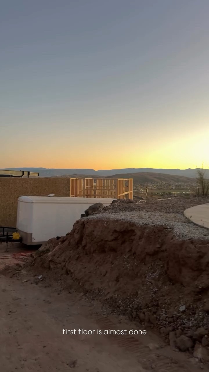 first floor is almost done