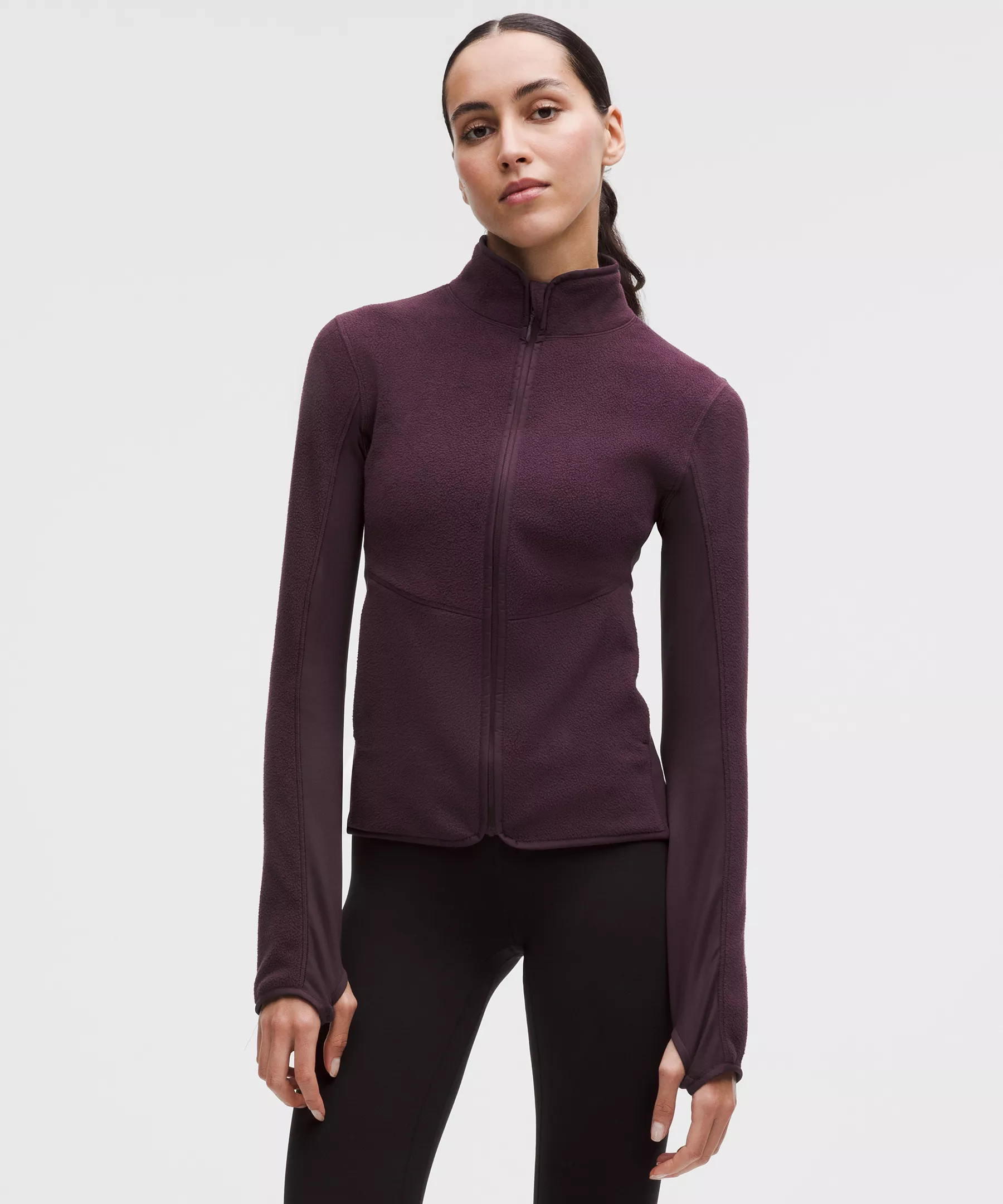 Tumbled Fleece Running Jacket | Lululemon (US)