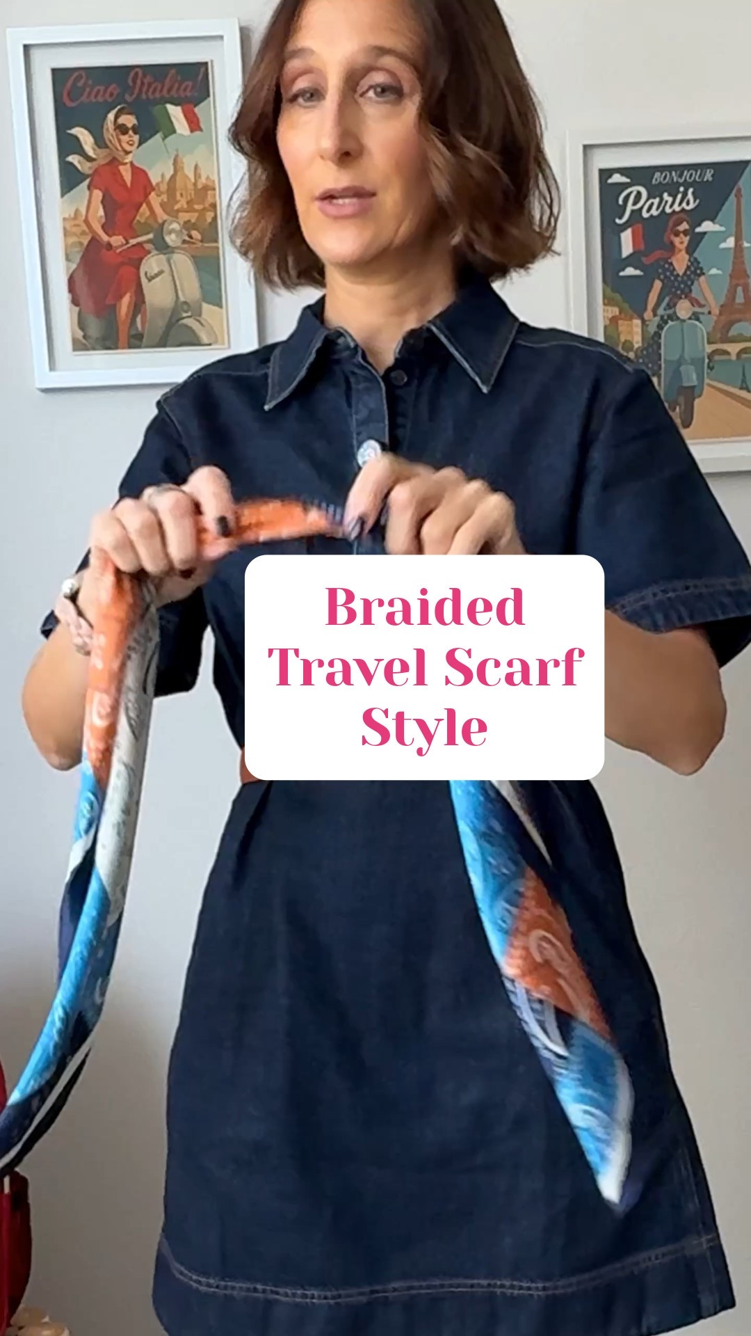 NEW braided scarf travel style for your next trip. I’m 5’3” Dress is a small

#LTKStyleTip #LTKTravel