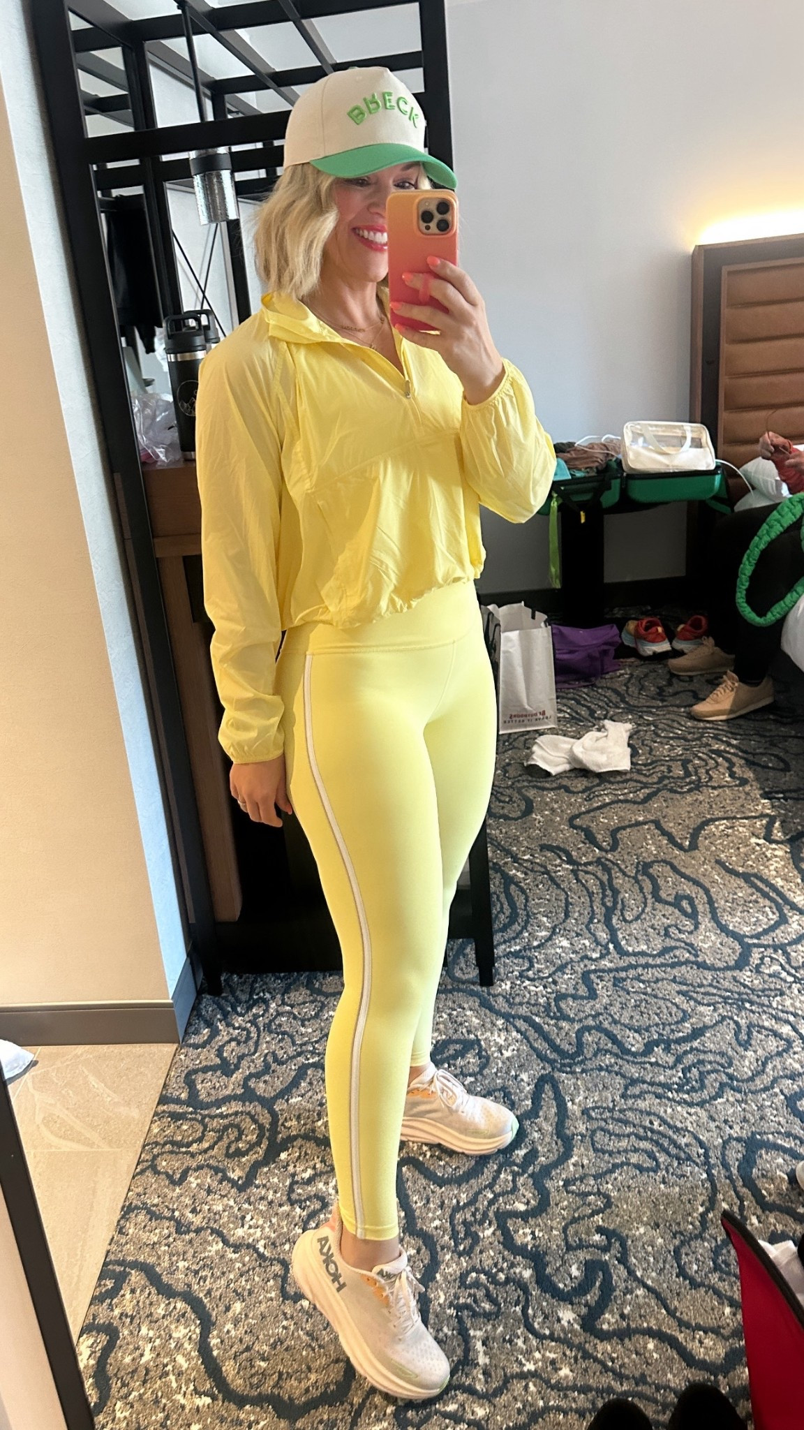 Loving this yellow!!! On sale!!! #hocspring 
Jacket - small
Leggings- small 

#LTKSaleAlert #LTKMidsize #LTKActive