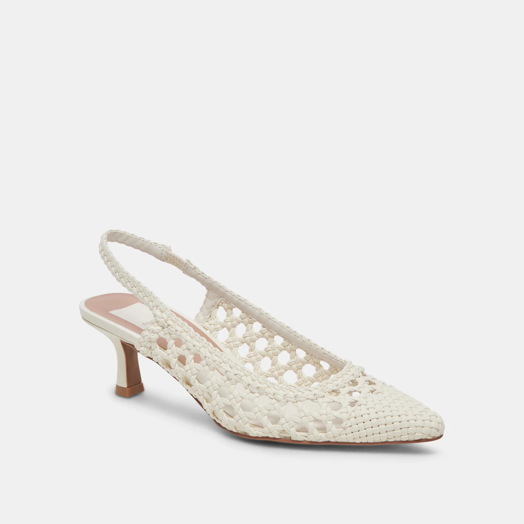 OLYMPA HEELS WHITE STELLA | DolceVita.com