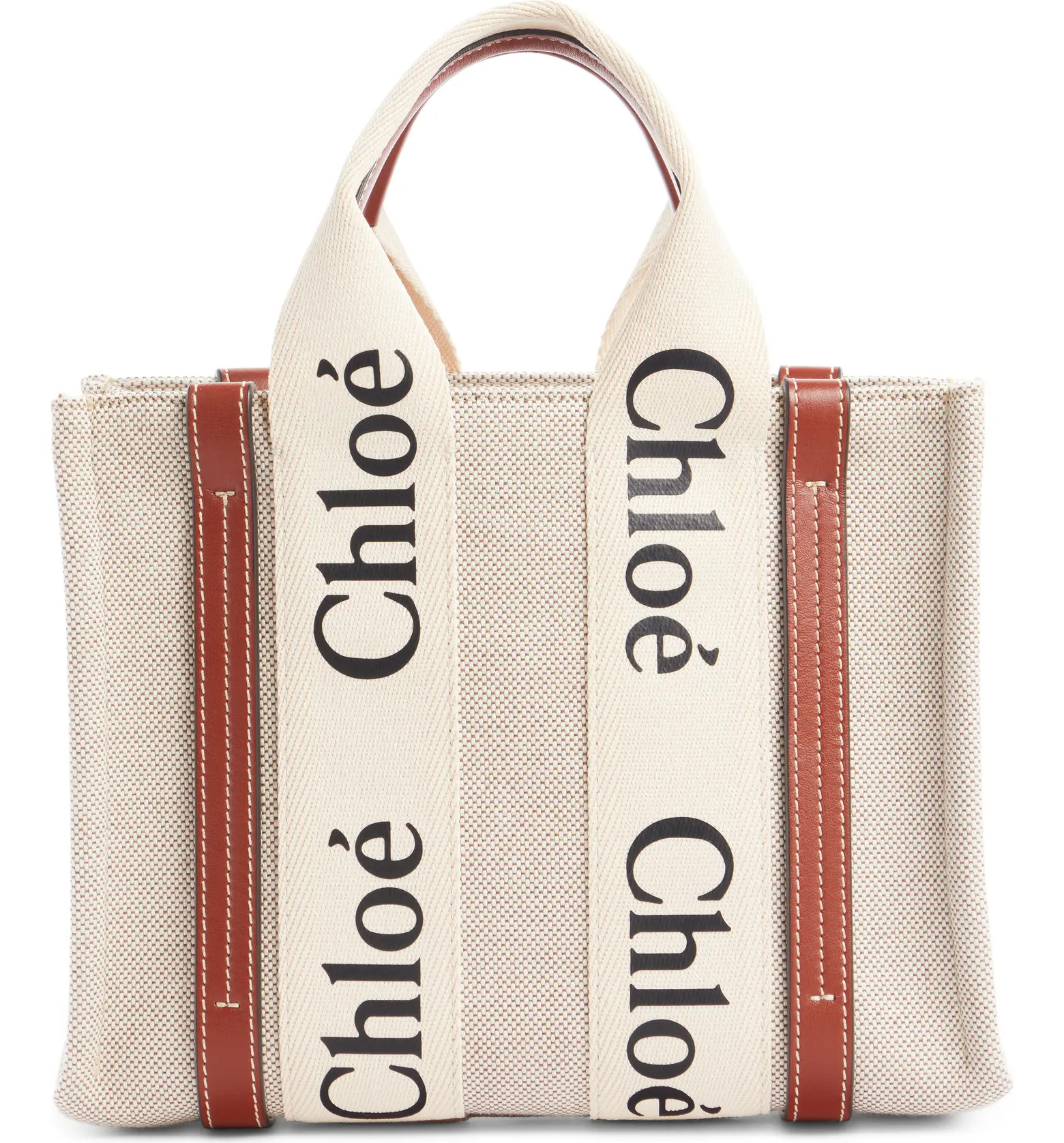 Small Woody Logo Strap Canvas Tote | Nordstrom