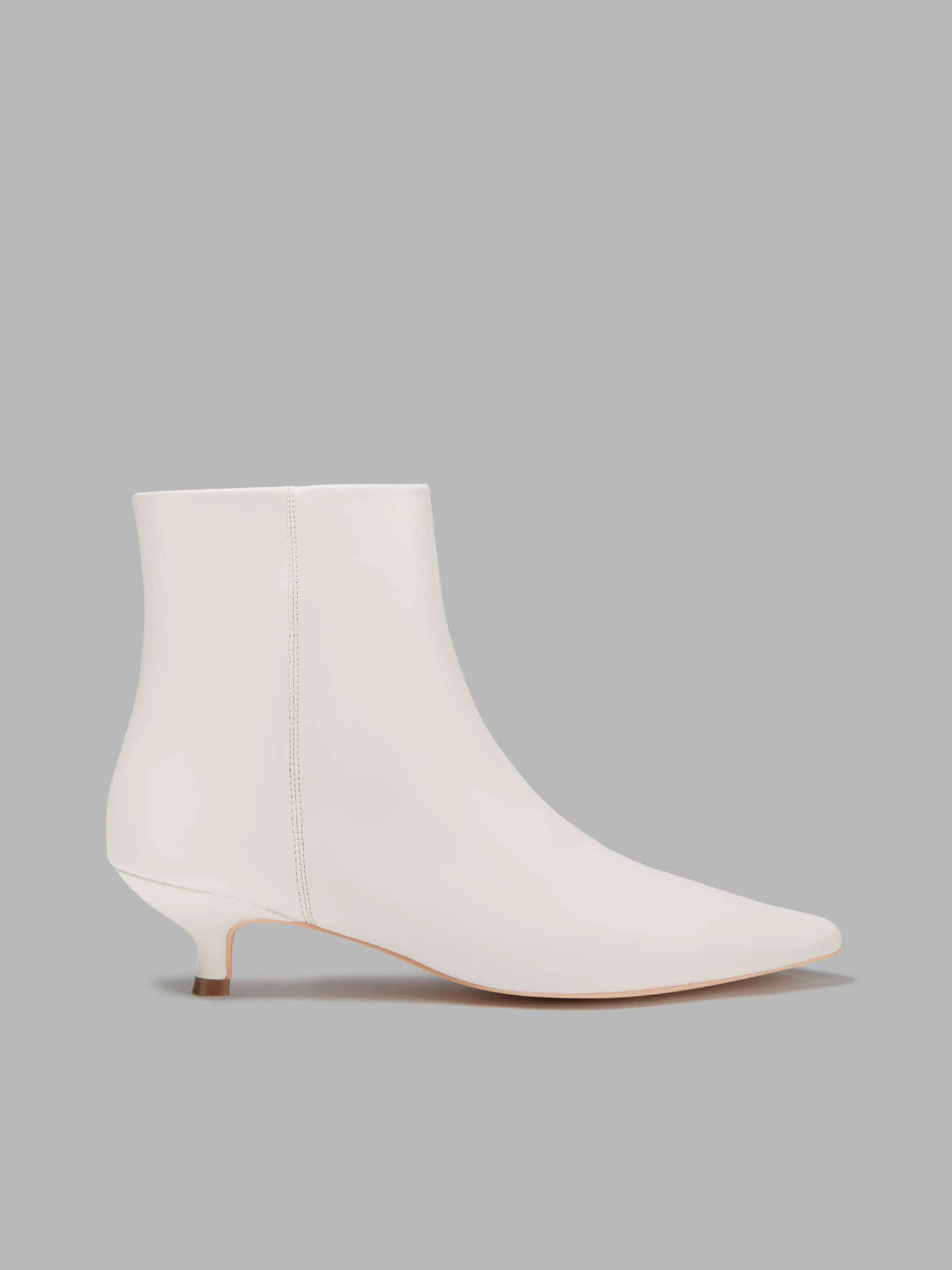 KITTEN HEEL ANKLE BOOTS | Cider
