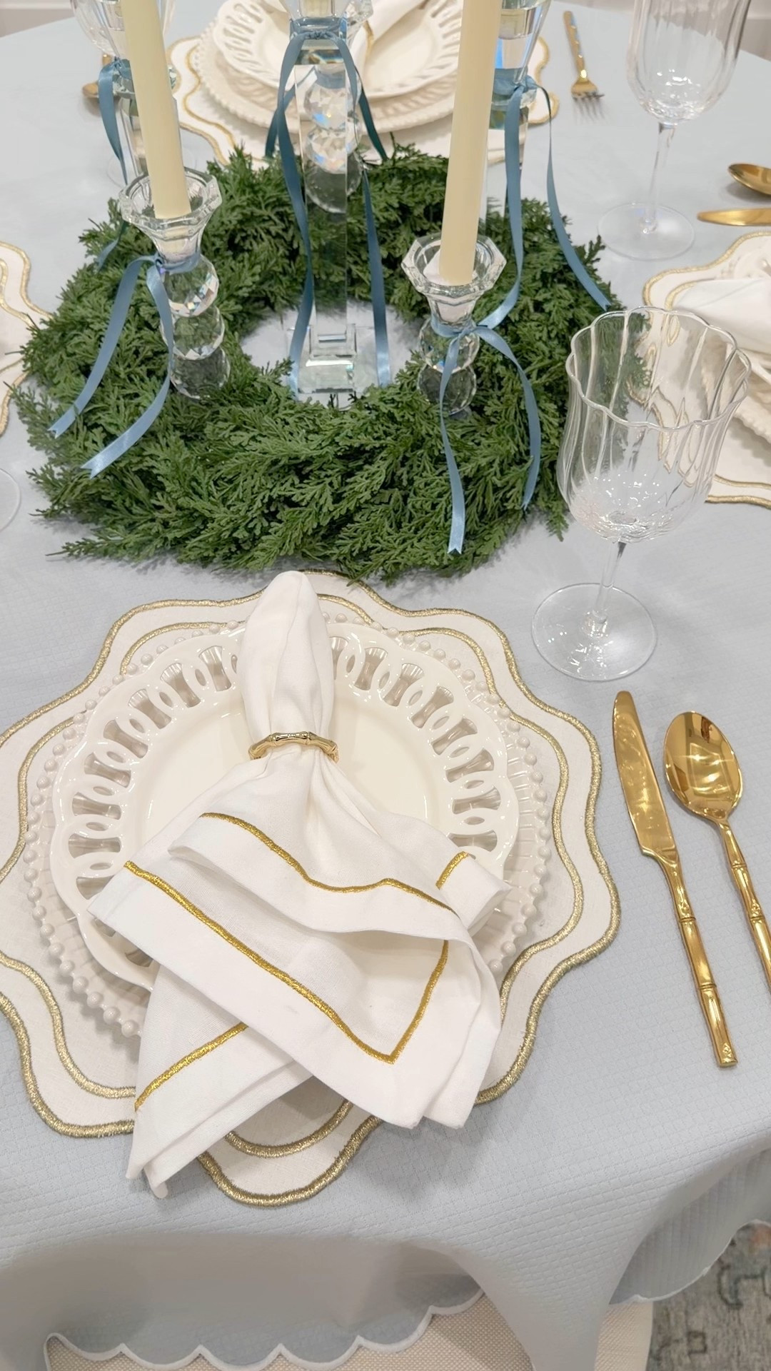 Target scalloped placemats on sale under $10 for a set of 2! Perfect for Christmas and NYE! #target

#LTKHome #LTKSaleAlert #LTKHoliday