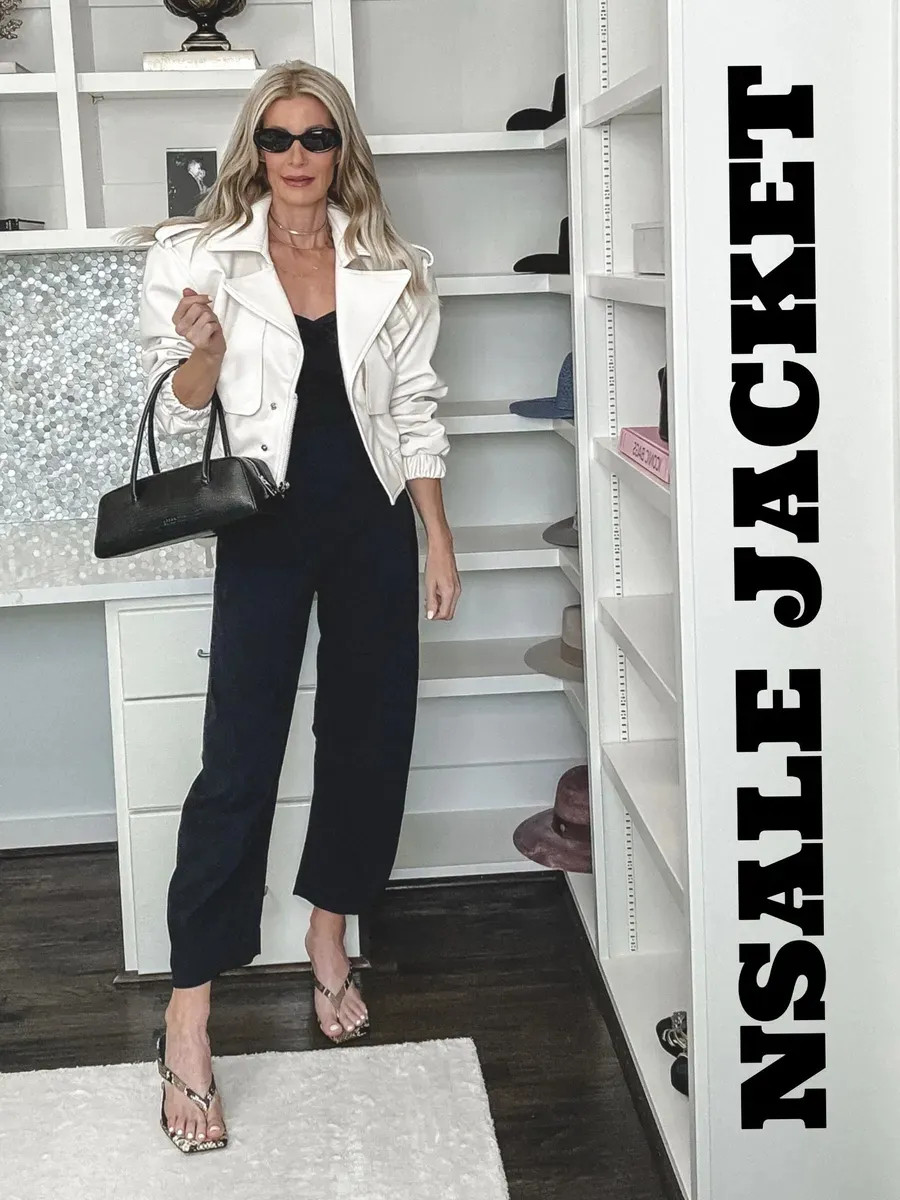 This designer-inspired white jacket is part of the Nordstrom Anniversary Sale and fully stocked right now — I love the chic structured shape, elevated gold buttons, and easy lightweight feel for wearing now and into fall. It’s such a polished piece to style with black pants, denim, dresses, or trousers when you want your outfit to look instantly more expensive. I’m wearing an XS in the jacket. #NSale #LTKStyleTip

#LTKOver40#LTKSeasonal#LTKOver40#LTKSaleAlert 

 