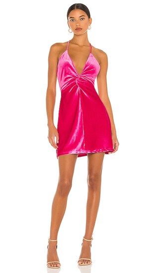 Kimmie Mini Dress in Pink | Revolve Clothing (Global)