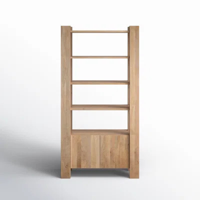 Wynda 82" H x 425" W Solid Wood Standard Bookcase | Wayfair North America