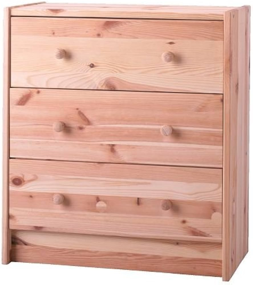 Ikea Rast 3-Drawer Chest, Pine | Amazon (US)