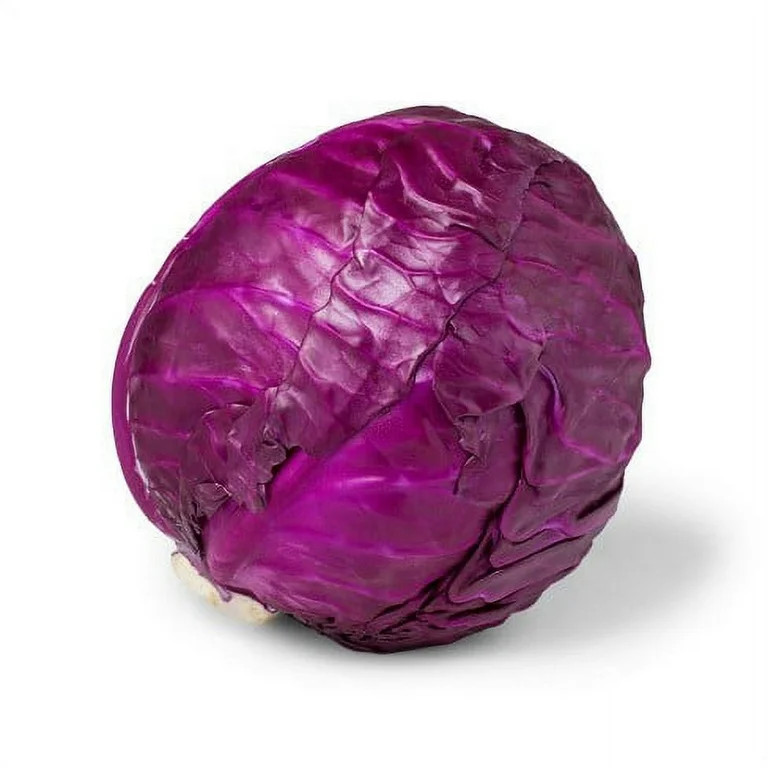 Fresh Red Cabbage, Each | Walmart (US)