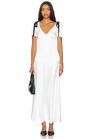 LIONESS Du Cap Maxi Dress in Porcelain from Revolve.com | Revolve Clothing (Global)