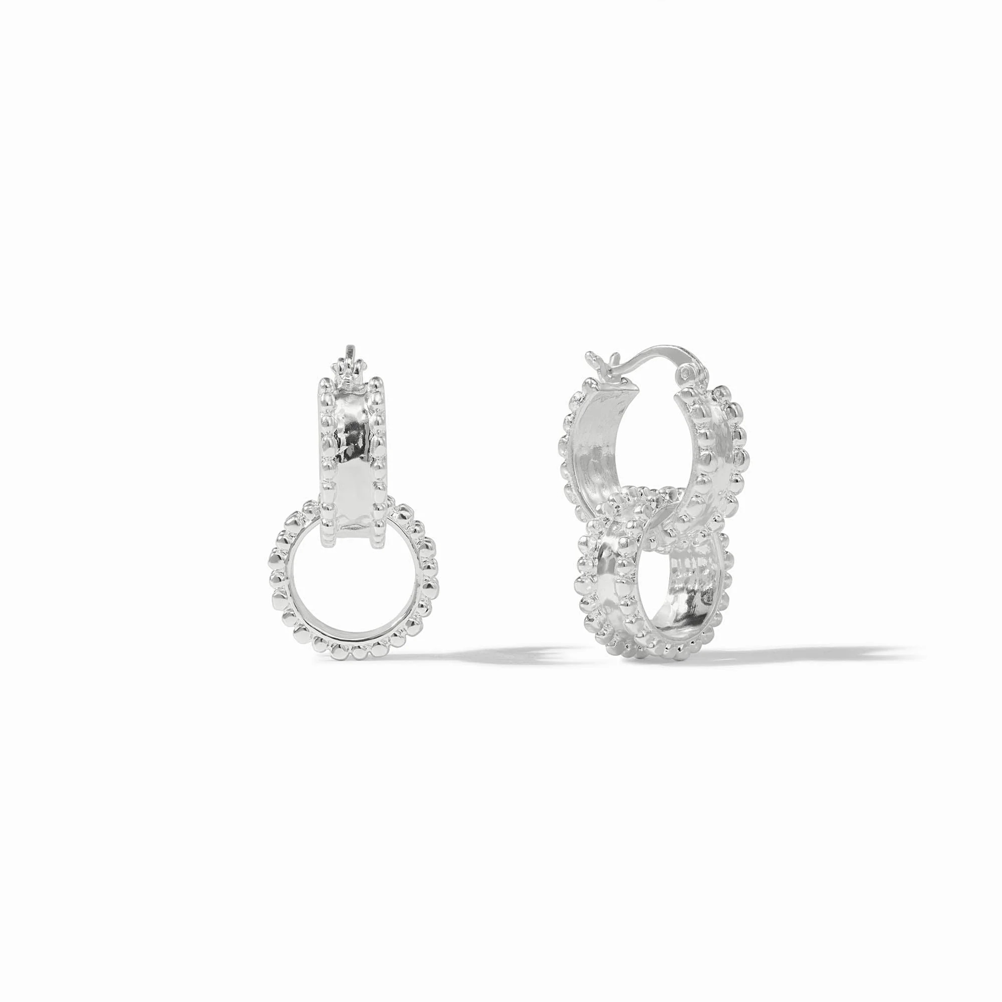 Marbella 2-in-1 Silver Earring | Julie Vos