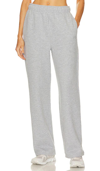 Accolade Straight Leg Sweatpant in Athletic Heather Grey | Revolve Clothing (Global)