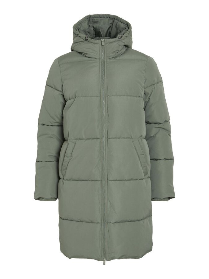 KAPUZEN MANTEL | Grün | VILA® | Vila.com