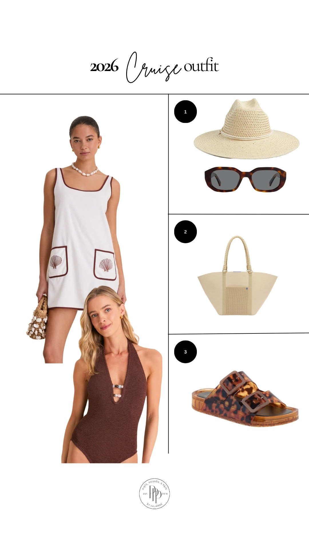 Cruise outfit inspo with easy swim looks, a beach tote, sunnies, and sandals you’ll wear nonstop. 🛳️☀️ 

 #LTKootd #LTKSeasonal #LTKSwim