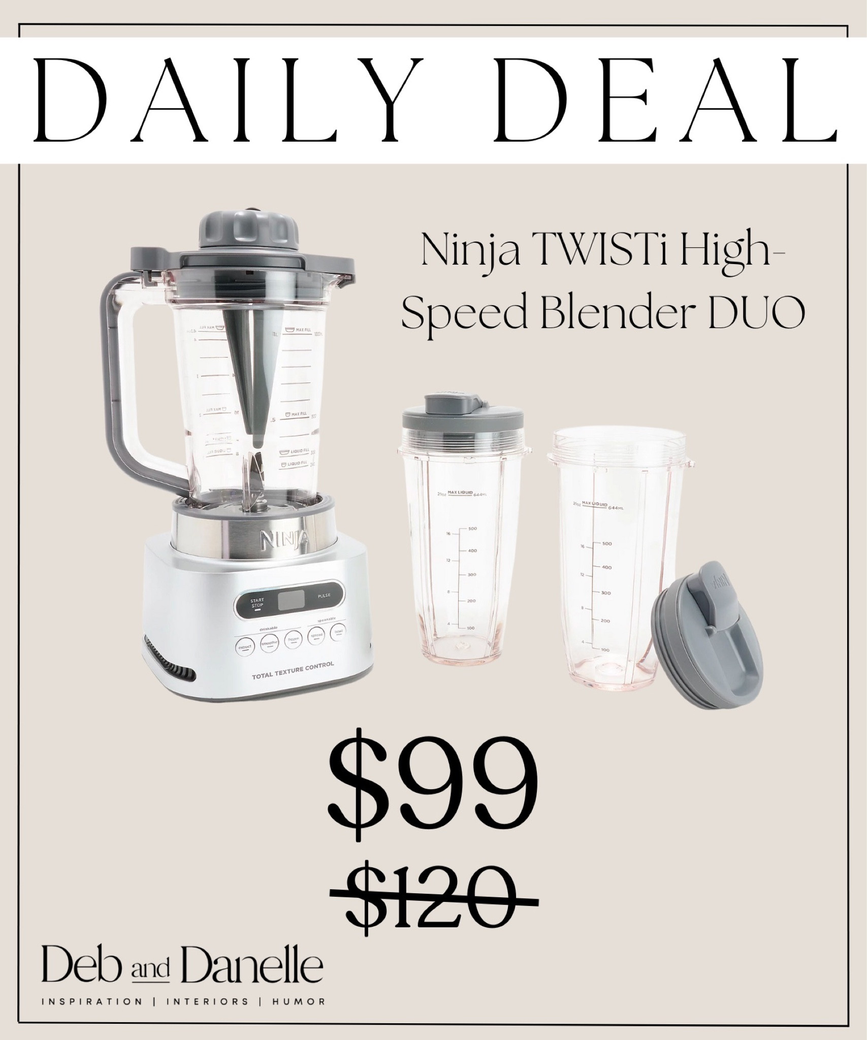 Ninja TWISTi HighSpeed Blender DUO curated on LTK