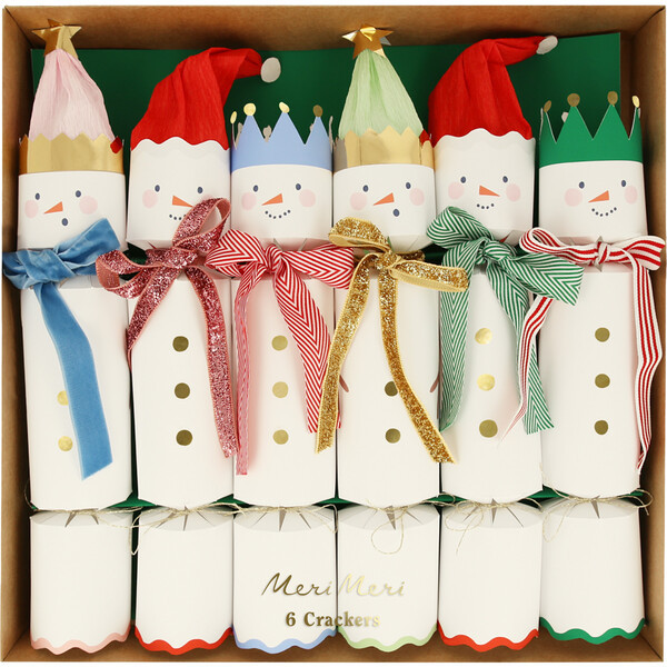 Snowmen Crackers | Maisonette