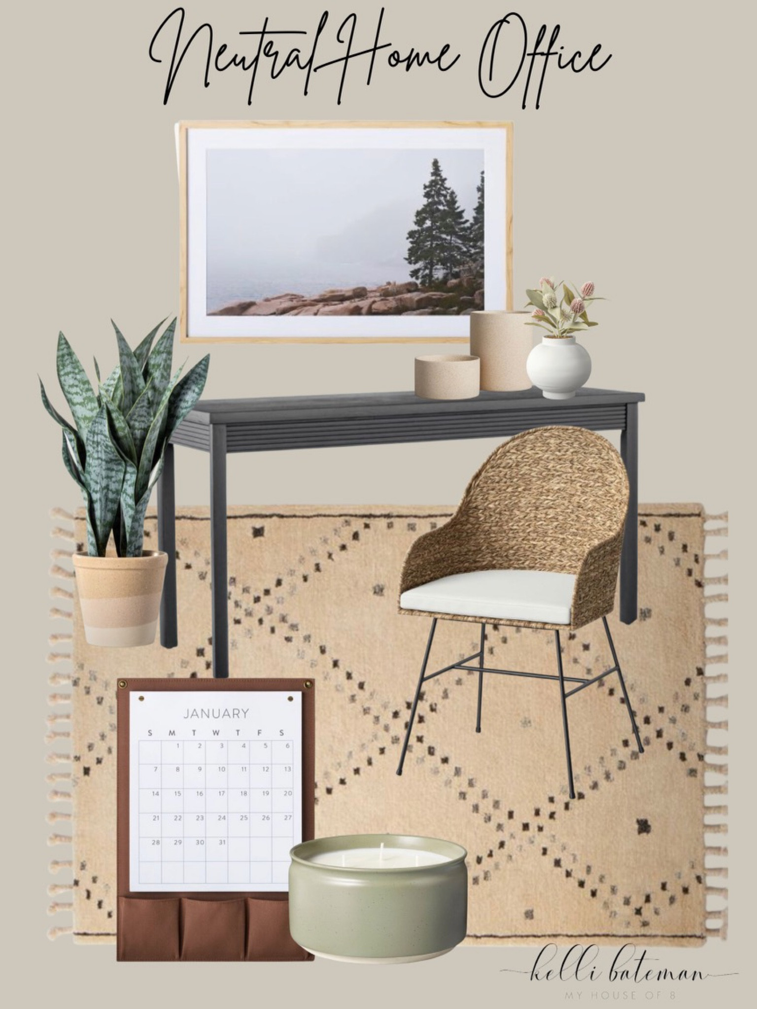 Neutral Home Office #homedecor #officefurniture #homeoffice 

#LTKSeasonal #LTKFind #LTKhome