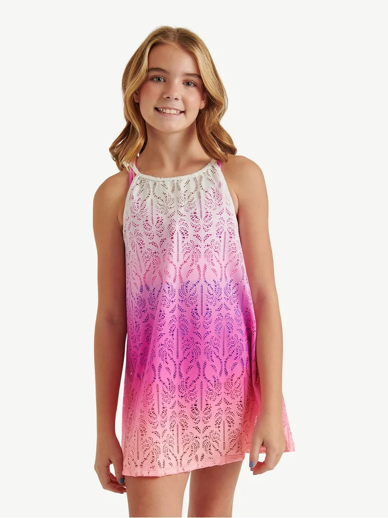 Justice Girls Swimsuit Cover Up Dress, Sizes XS-XL | Walmart (US)