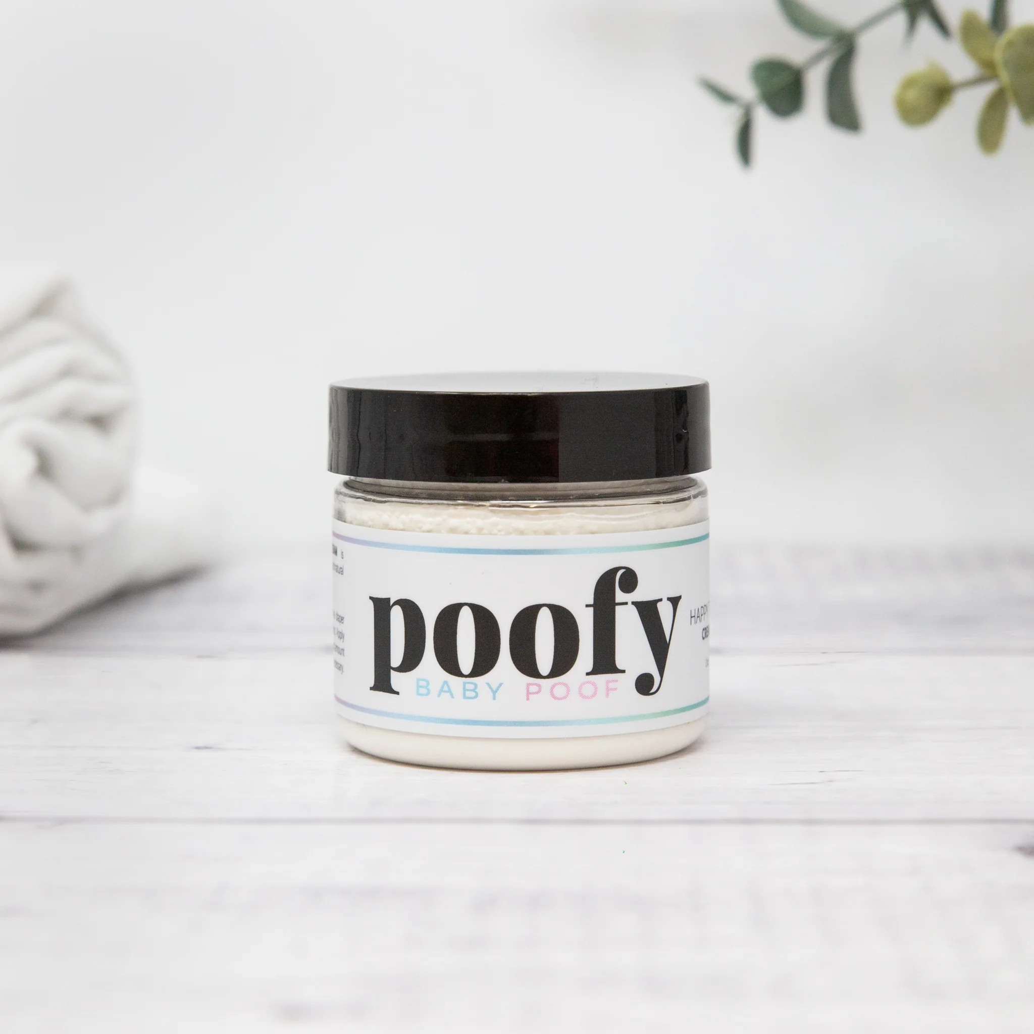 Happy Tush Baby Diaper Cream | Poofy Organics