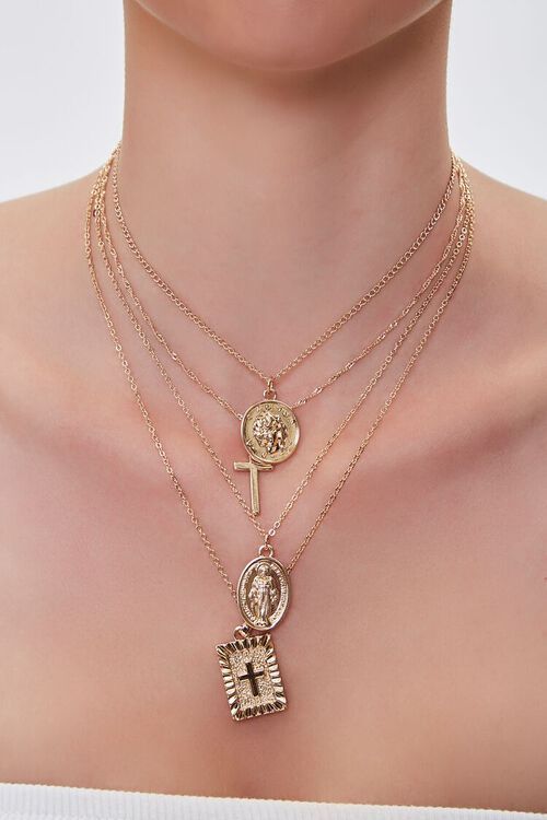 Iconograph Pendant Layered Necklace | Forever 21 (US)
