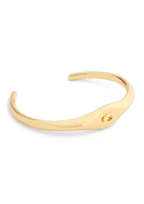 COACH Signature Signet Cuff Bracelet | Belk