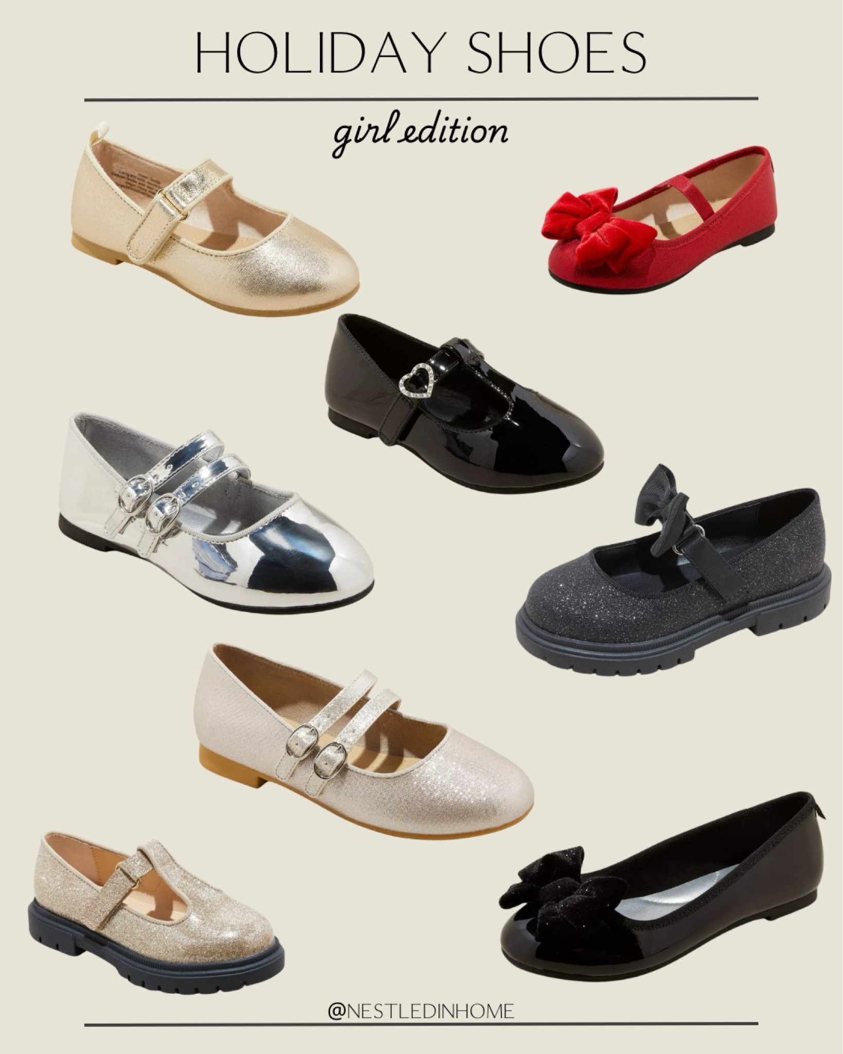 Holiday Shoes for Little Girls 

#LTKHoliday #LTKGiftGuide #LTKKids