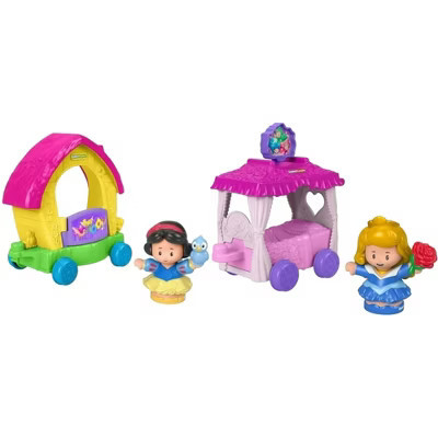 Fisher-Price Little People Disney Princess Parade Floats - Sleeping Beauty and Snow White | Target