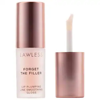 Mini Forget The Filler Lip Plumper Line Smoothing Gloss | Sephora (US)