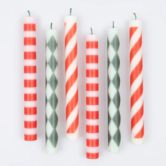 Christmas Table Candles | Meri Meri