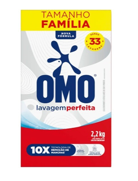 Omo Sabão em Pó Lavagem Perfeita 2,2kg

#LTKbrasil