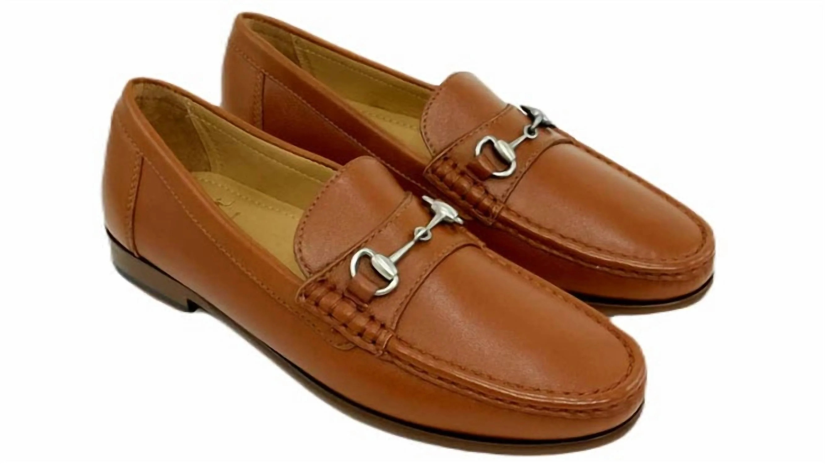 Snaffle Loafer In Brandy | Shop Simon