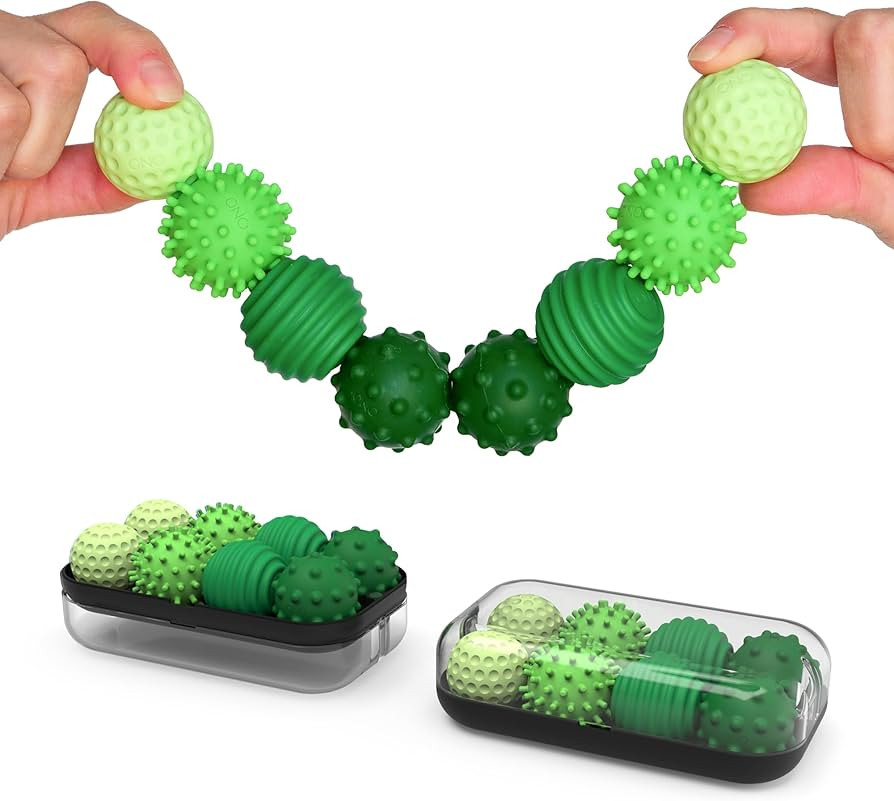 ONO Signets – Silicone Magnetic Balls with Textured Dimples, Bumps, and Waves | Fun to Play wit... | Amazon (US)