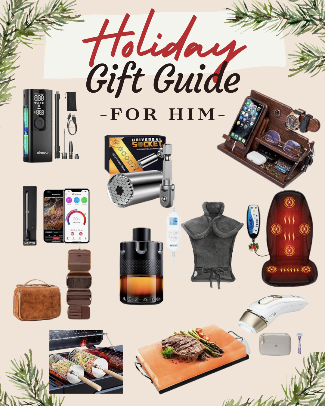 Put together my gift guide for him with finds he'll actually use! Love practical everyday items and fun gadgets and especially finding things at different price points so there's something for every budget. These picks work for husbands, dads, brothers, or any guy who's hard to shop for! Shop for these items at the link in the comments below!

#GiftGuideForHim #LTKGiftGuide #MensGifts #HolidayGifts #GiftsForMen #LTKMens

 

#LTKGiftGuide