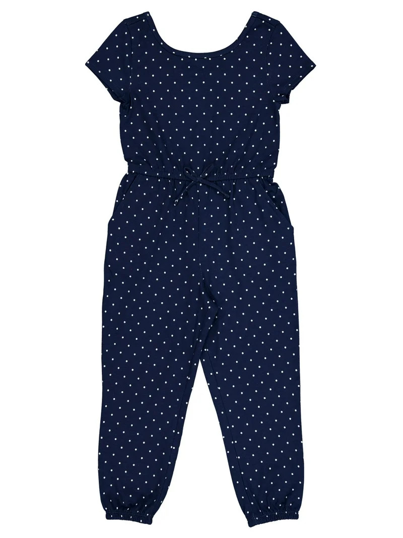 Wonder Nation Girls Play Jumpsuit, Sizes 4-18 & Plus | Walmart (US)